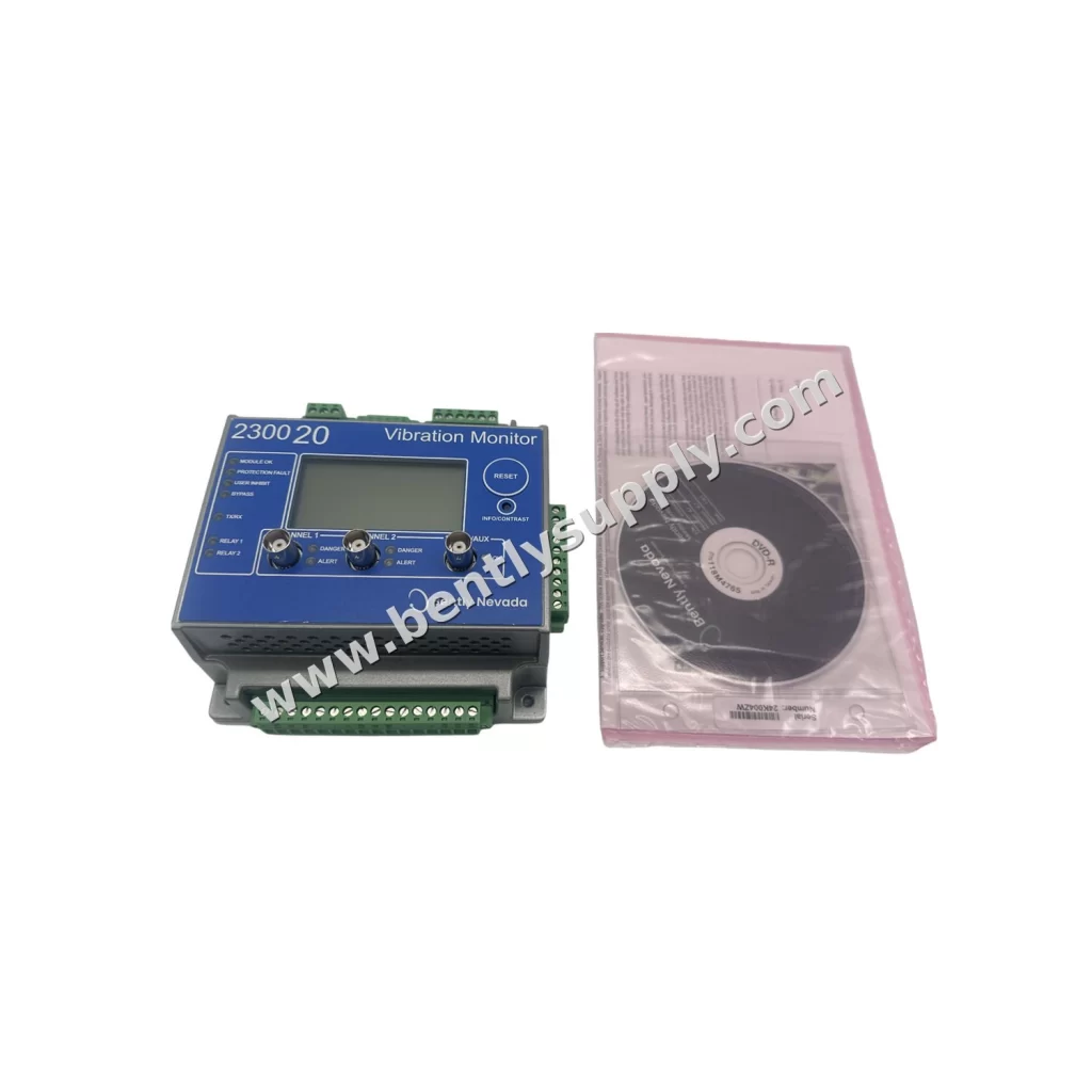 Bently Nevada 2300/20-00 product photo — Bently Nevada 2300/20-00 Модуль мониторинга