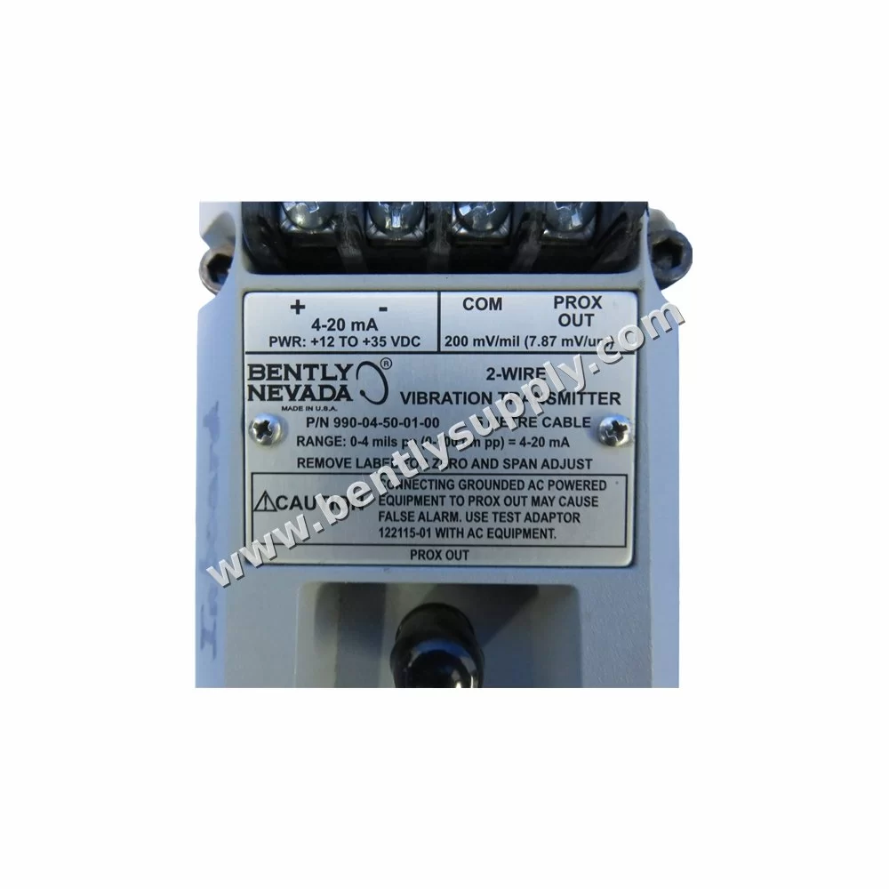 Bently Nevada 990-04-50-01-01 product photo — Bently Nevada 990-04-50-01-01 Удлинительный кабель